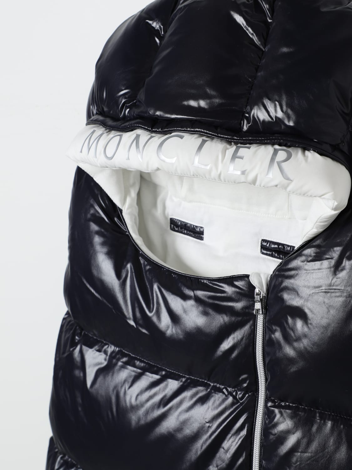 MONCLER 재킷: 재킷 남아 Moncler, 블루 - Img 3