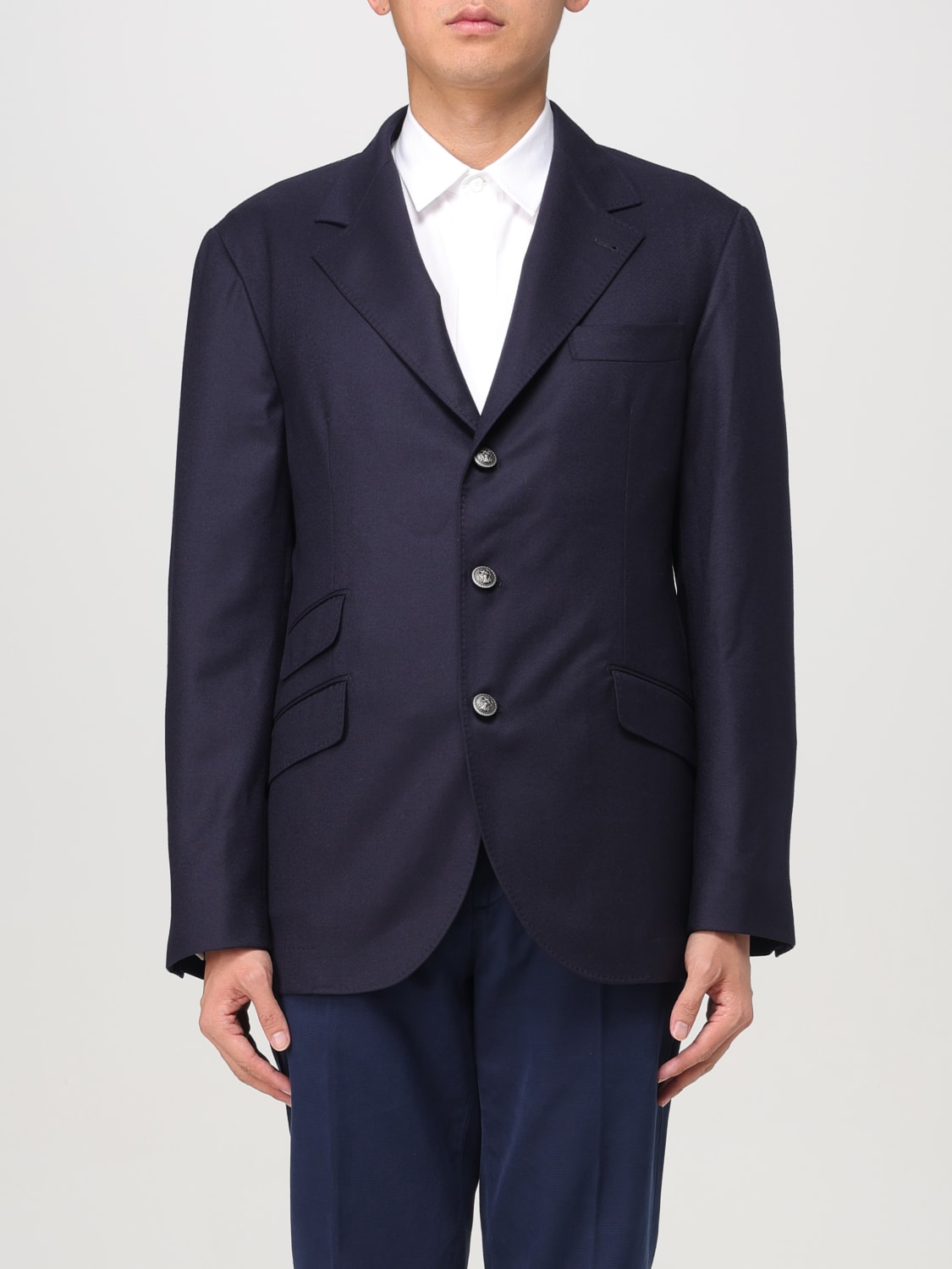 BRUNELLO CUCINELLI BLAZER: Veste homme Brunello Cucinelli, Bleu - Img 1