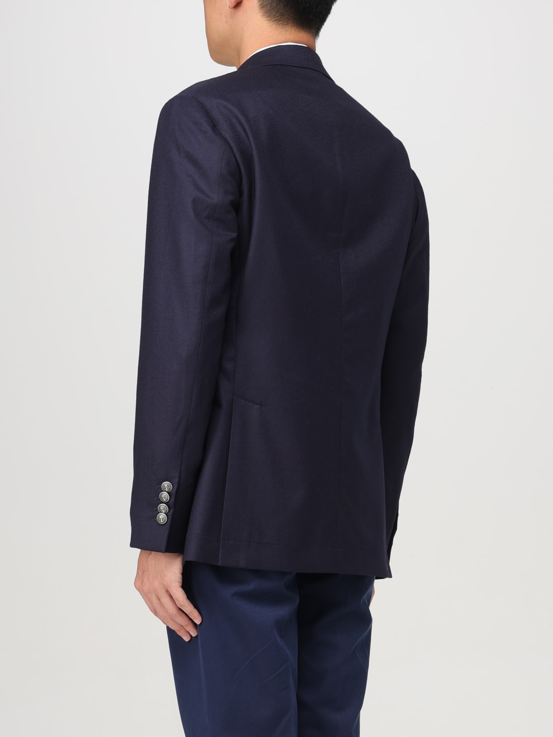 BRUNELLO CUCINELLI BLAZER: Veste homme Brunello Cucinelli, Bleu - Img 3