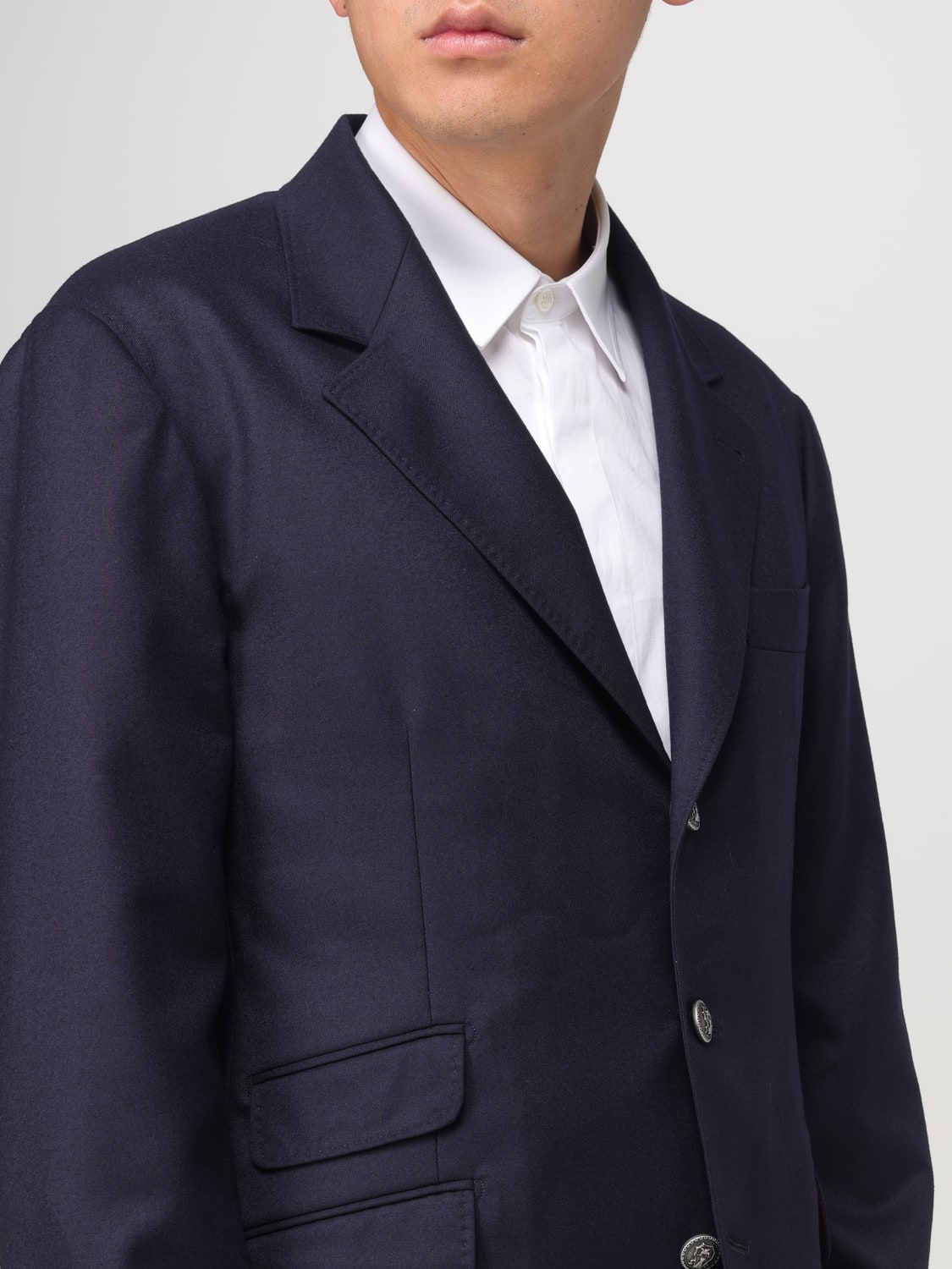 BRUNELLO CUCINELLI BLAZER: Veste homme Brunello Cucinelli, Bleu - Img 5