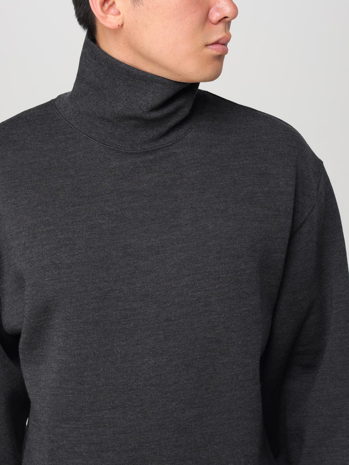 LEMAIRE SWEATSHIRT: Sweatshirt men Lemaire, Black - Img 5