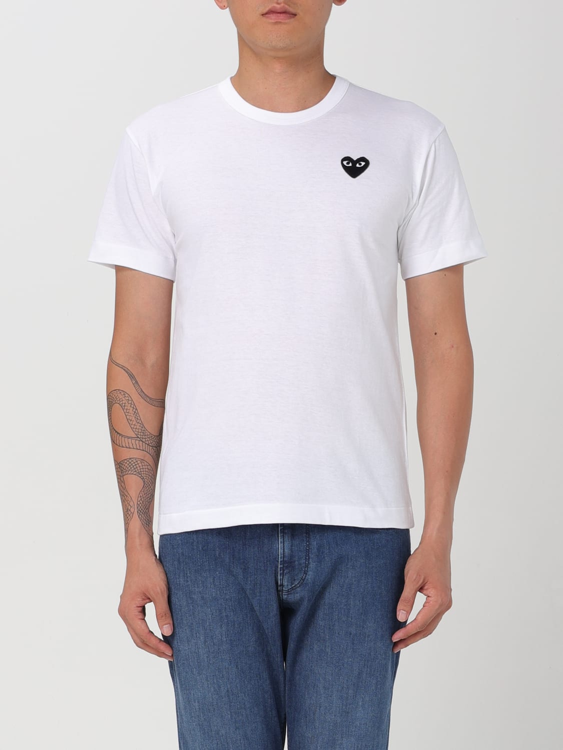 Giglio T-shirt con logo Comme Des Garcons Play