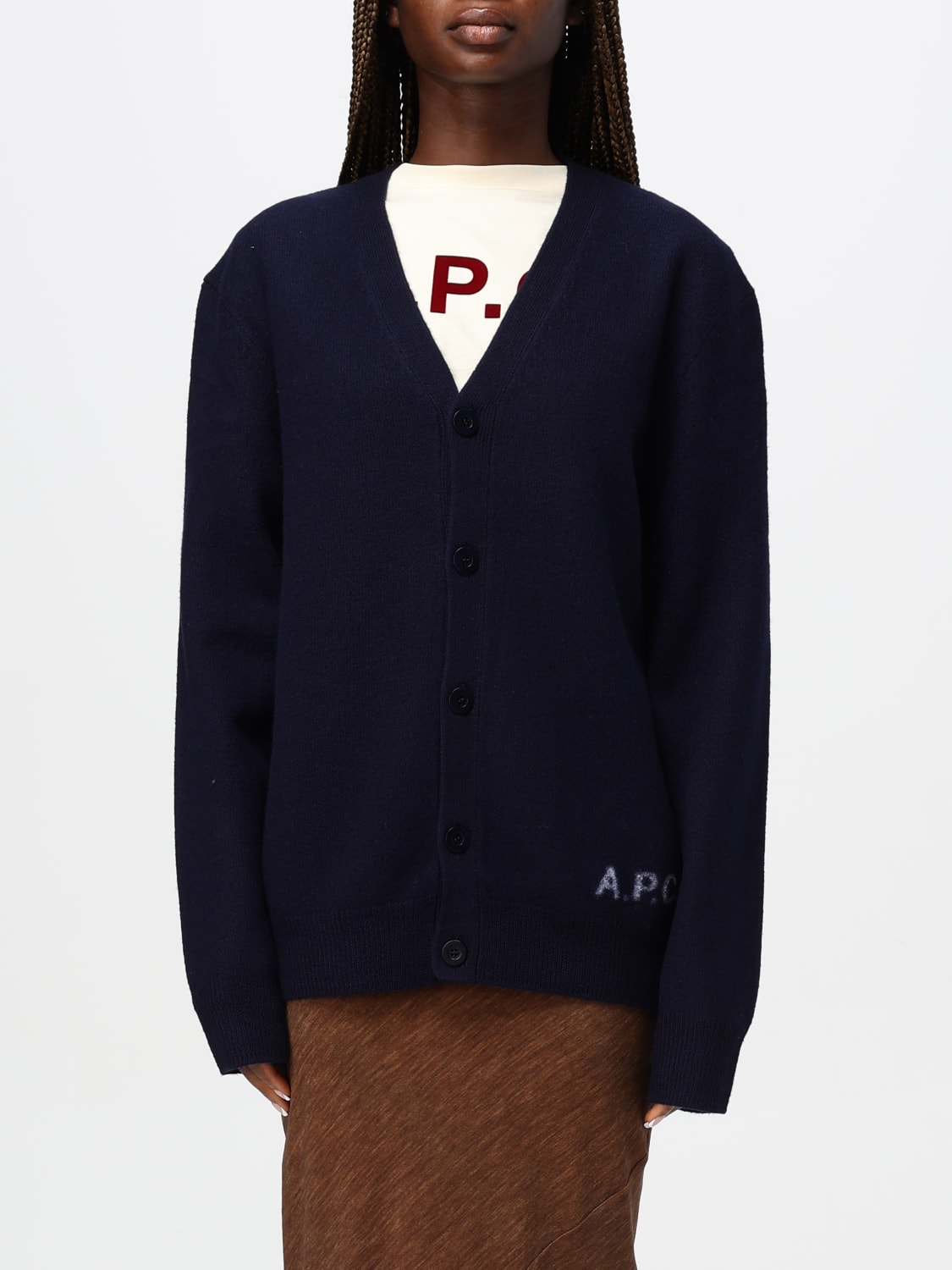 Giglio Cardigan A.P.C. in lana