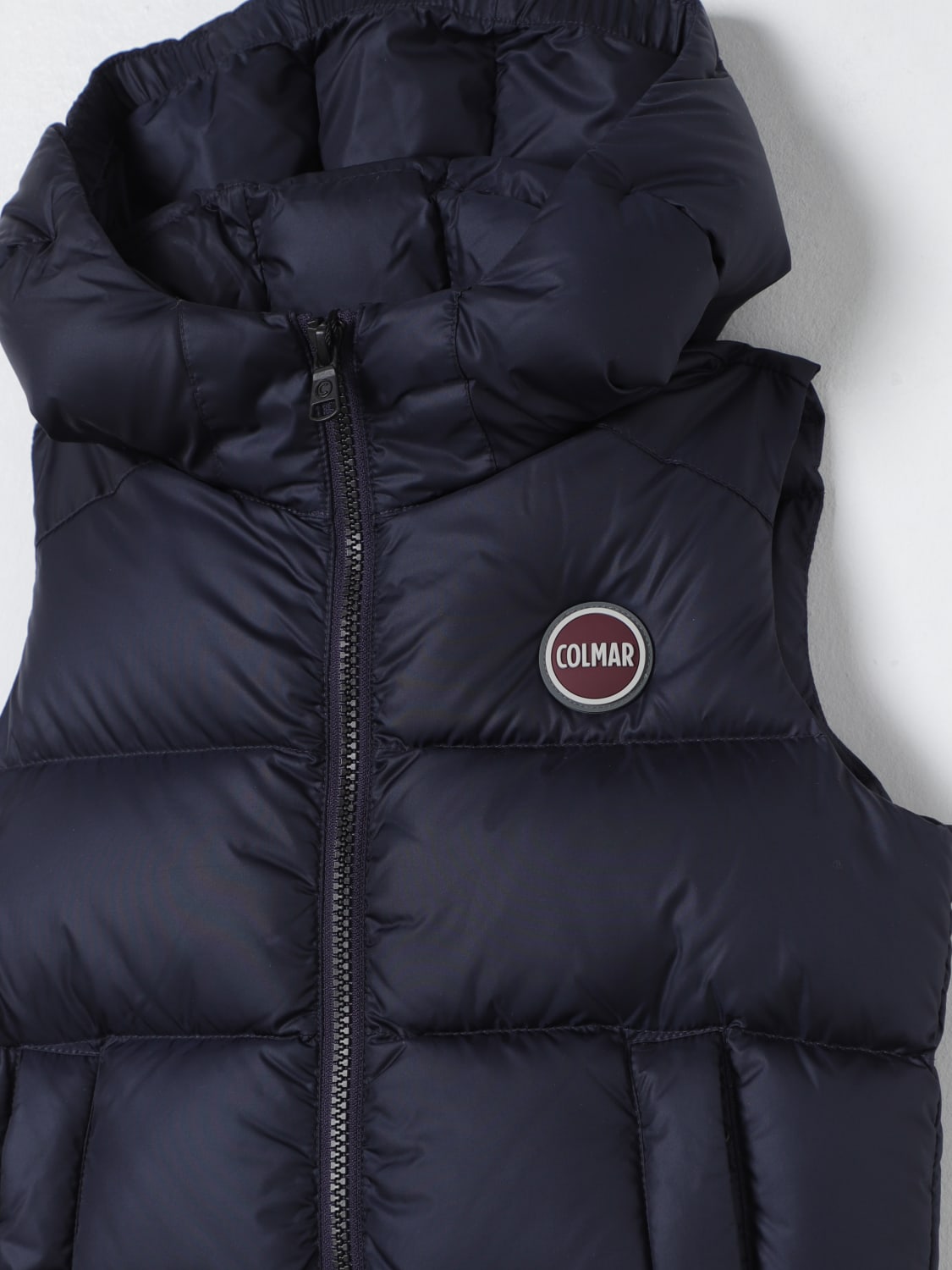 COLMAR GILET: Gilet Colmar in nylon trapuntato , Blue - Img 3