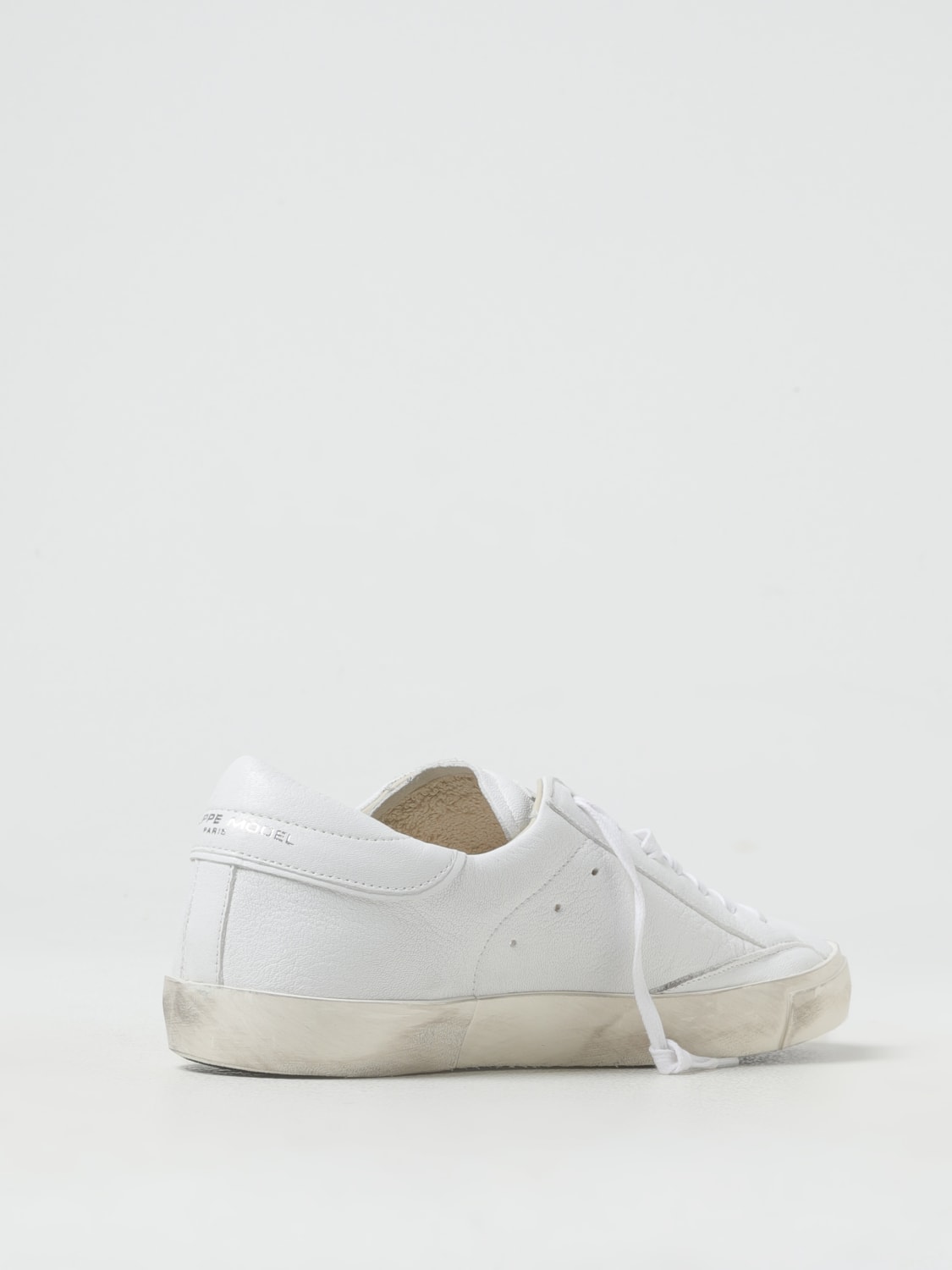 PHILIPPE MODEL SNEAKERS: Sneakers men Philippe Model, White - Img 3