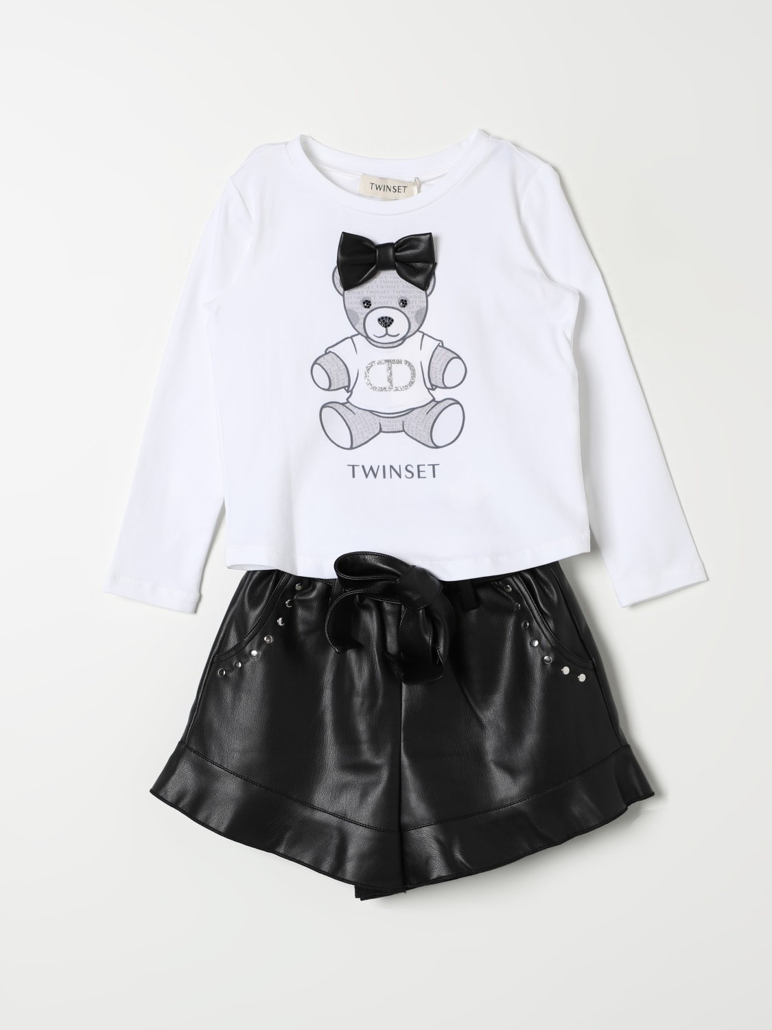 TWINSET CO-ORDS: Co-ords kids Twinset, White - Img 1