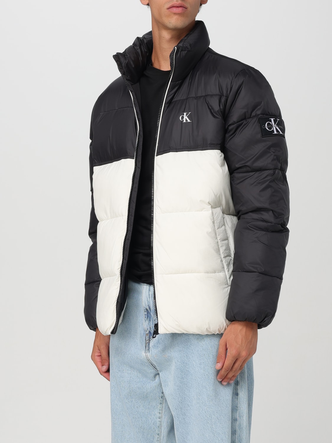 CALVIN KLEIN VESTE: Veste homme Calvin Klein, Blanc - Img 3