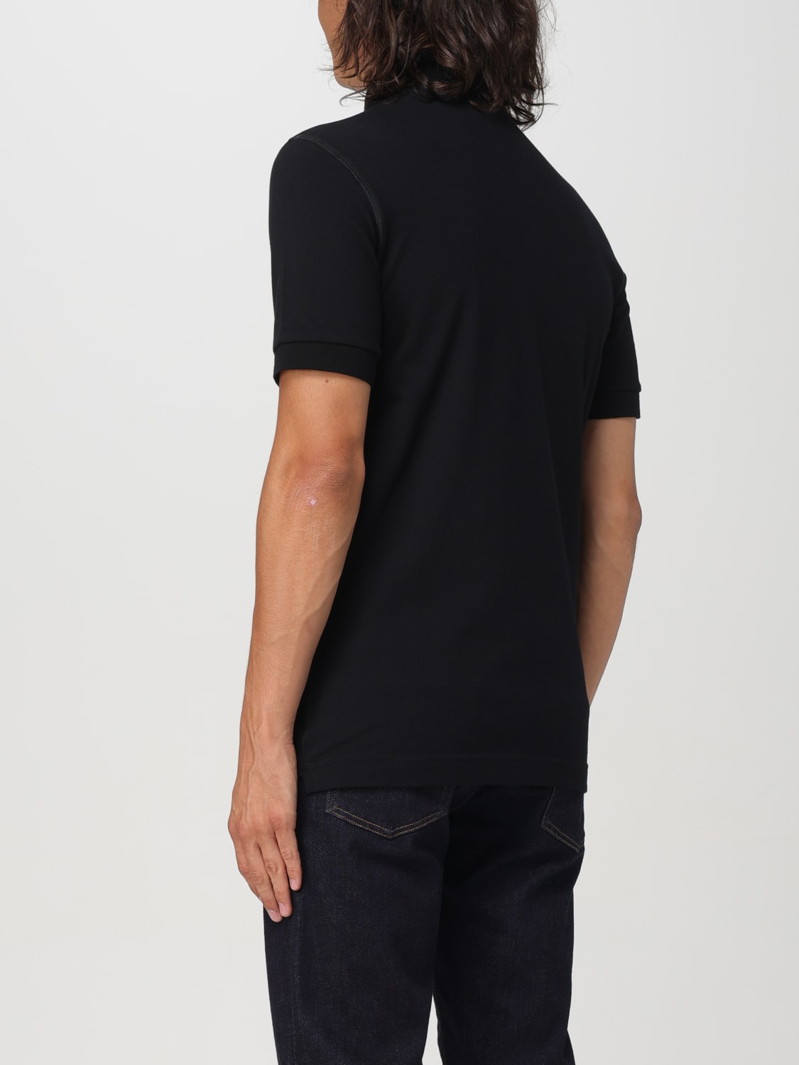 DOLCE & GABBANA POLO SHIRT: Polo shirt men Dolce & Gabbana, Black - Img 3