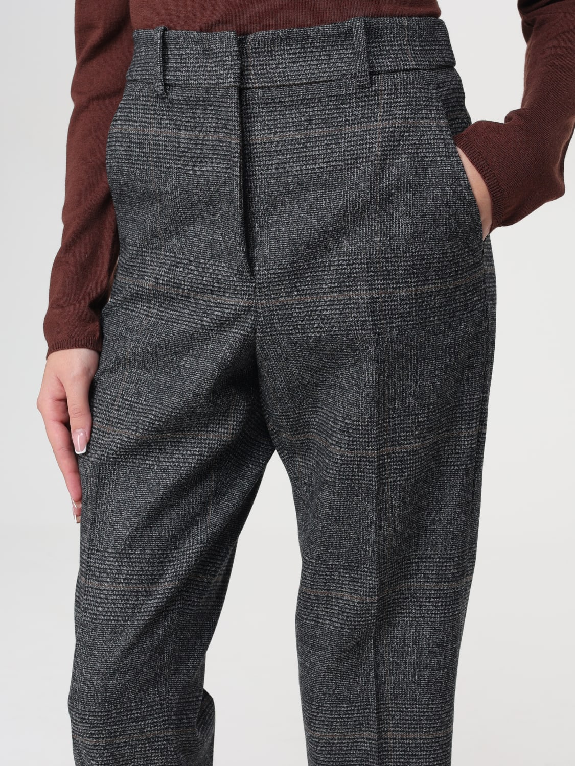 SLOWEAR PANTALON: Pantalon femme Slowear, Gris - Img 3