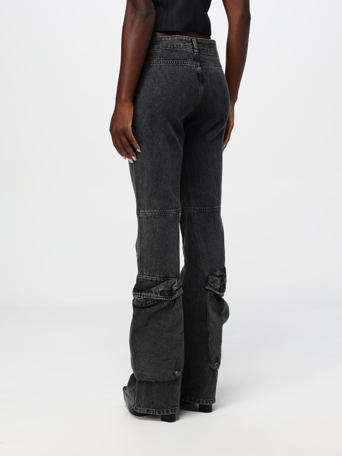 DIESEL JEANS: Jeans woman Diesel, Black - Img 3