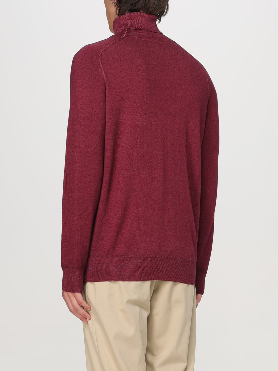 ETRO SWEATER: Sweatshirt men Etro, Burgundy - Img 3