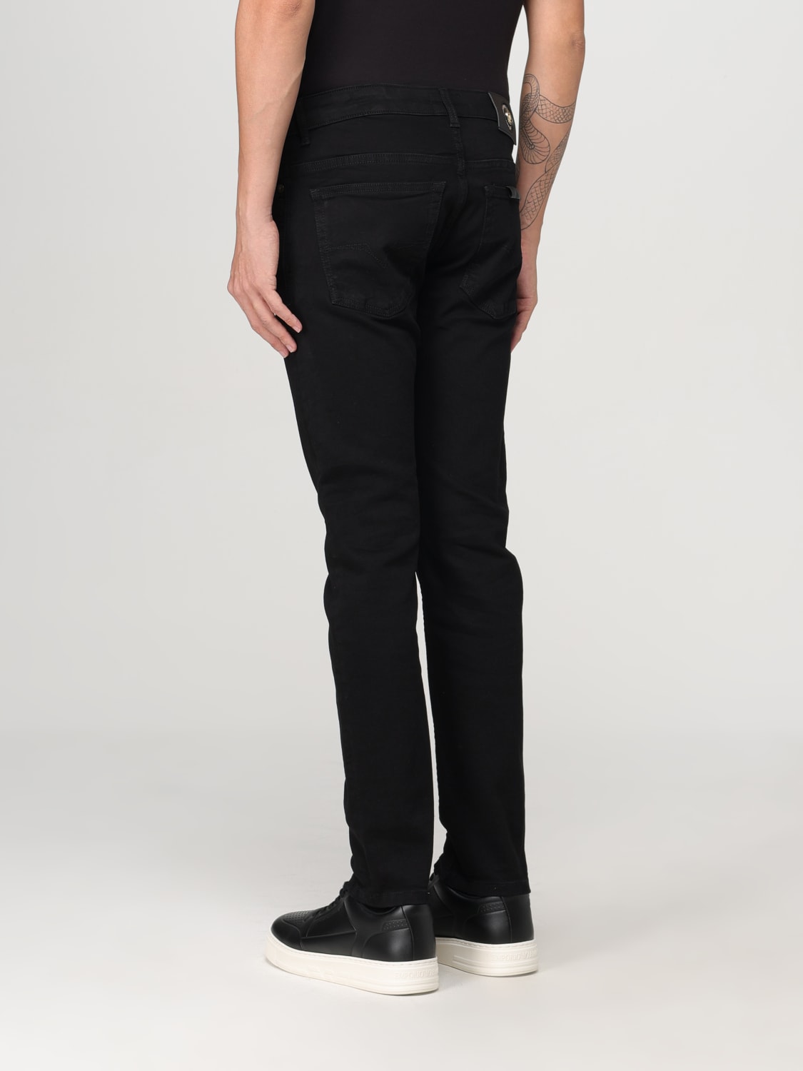 VERSACE JEANS COUTURE JEANS: Jeans men Versace Jeans Couture, Black - Img 2