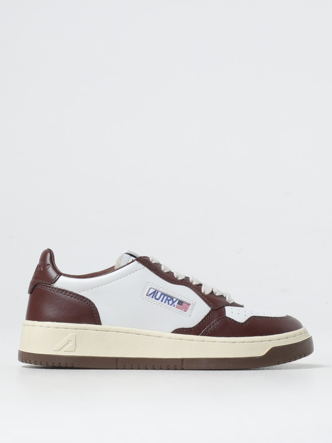 AUTRY SNEAKERS: Sneakers Medalist Autry in pelle , Bianco - Img 1