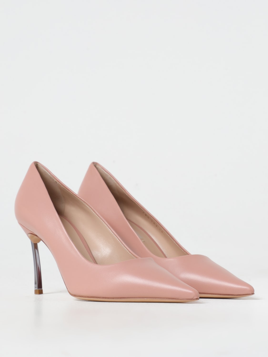 CASADEI PUMPS: Oxford shoes woman Casadei, Pink - Img 2