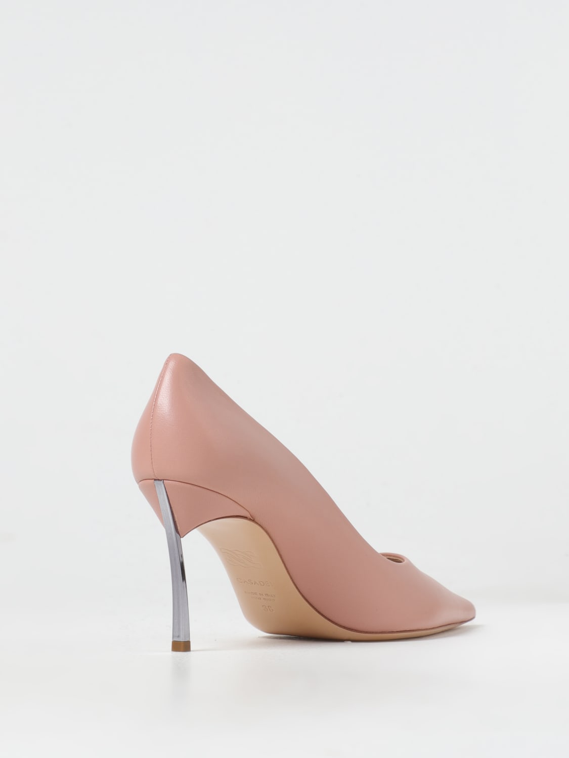 CASADEI PUMPS: Oxford shoes woman Casadei, Pink - Img 3