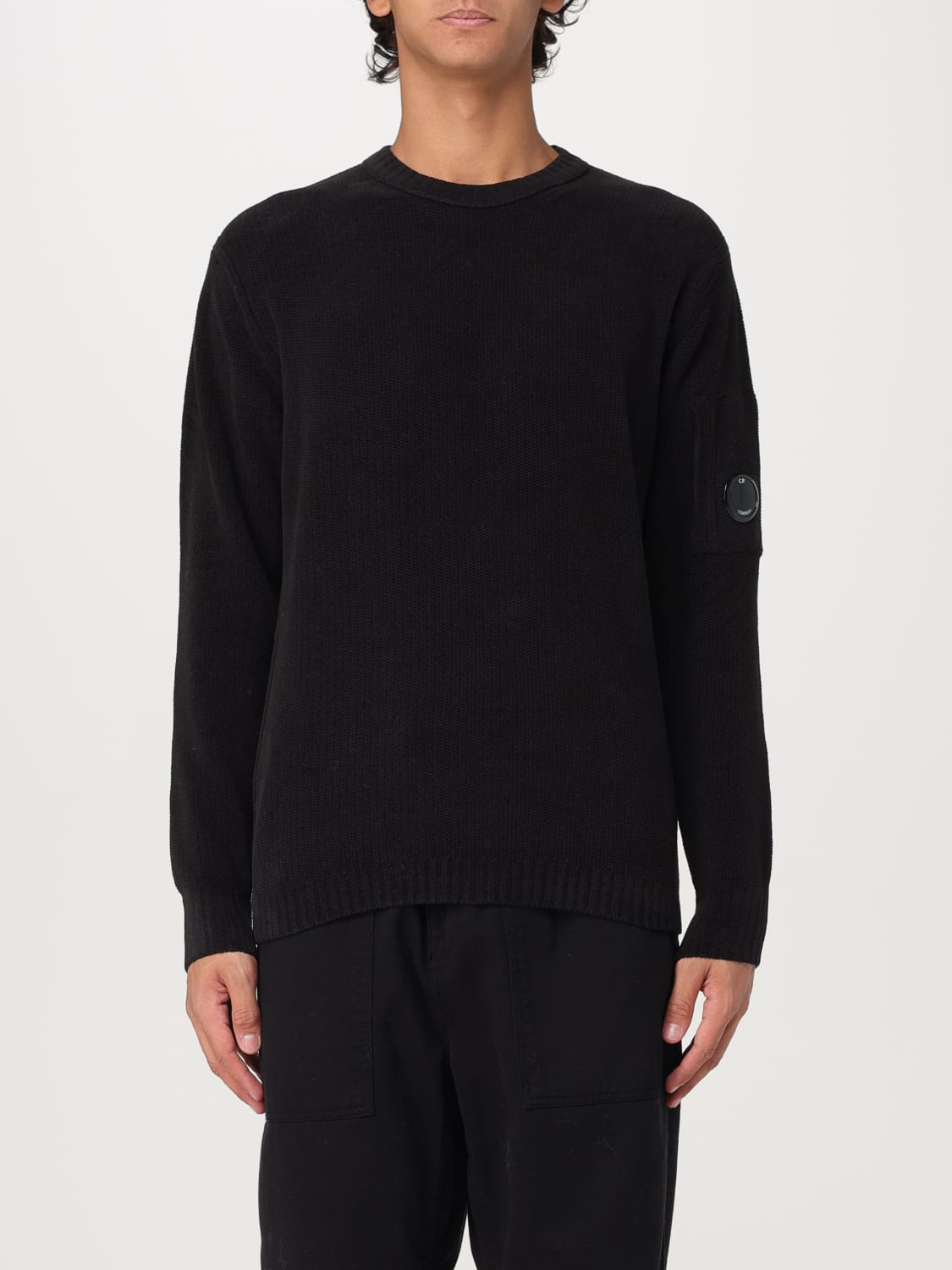 C.P. COMPANY SWEATER: Sweater men C.P. Company, Black - Img 1