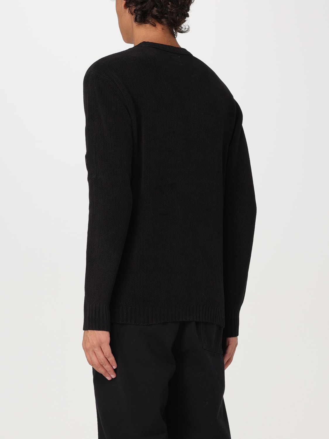 C.P. COMPANY SWEATER: Sweater men C.P. Company, Black - Img 2