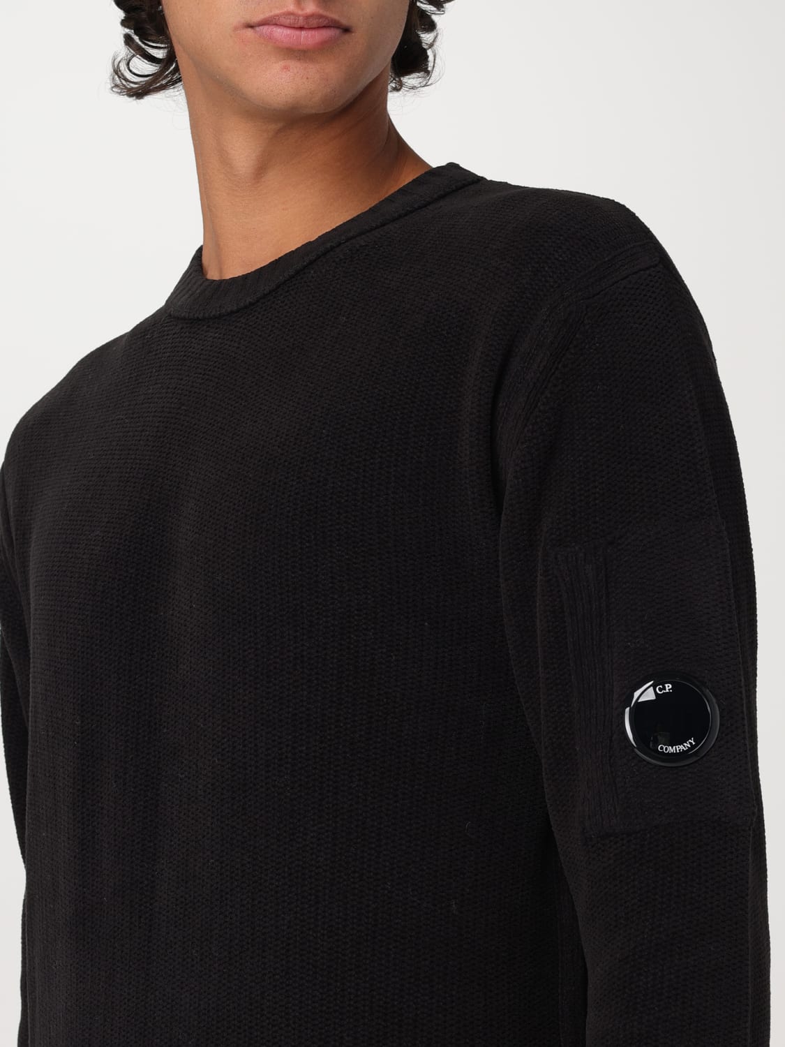 C.P. COMPANY SWEATER: Sweater men C.P. Company, Black - Img 3