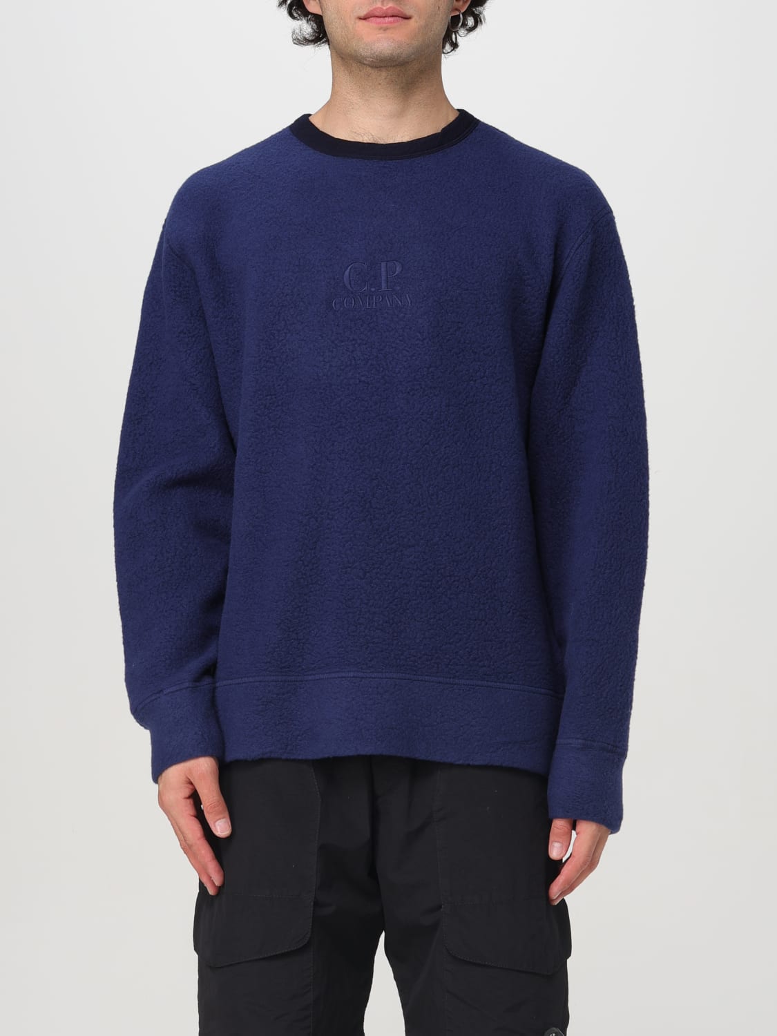 C.P. COMPANY SWEATSHIRT: Sweatshirt men C.P. Company, Blue - Img 1