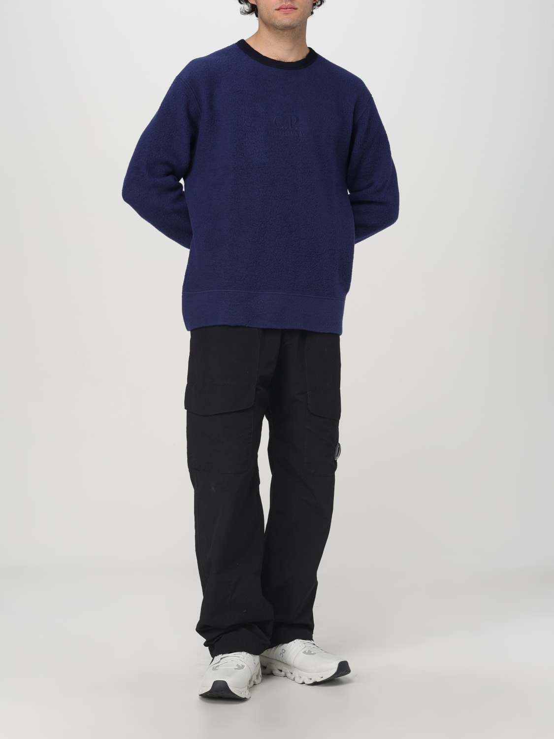 C.P. COMPANY SWEATSHIRT: Sweatshirt men C.P. Company, Blue - Img 2