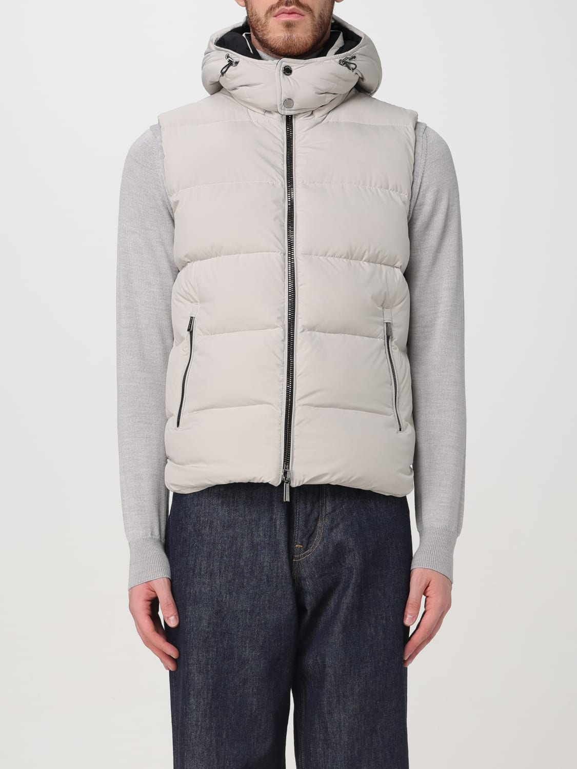 Giglio Gilet Moorer in nylon trapuntato