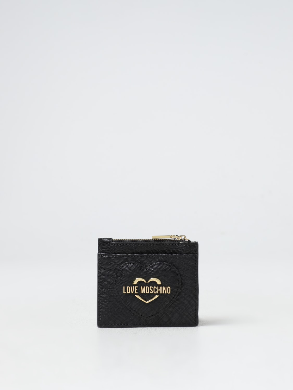 LOVE MOSCHINO WALLET: Wallet woman Love Moschino, Black - Img 1