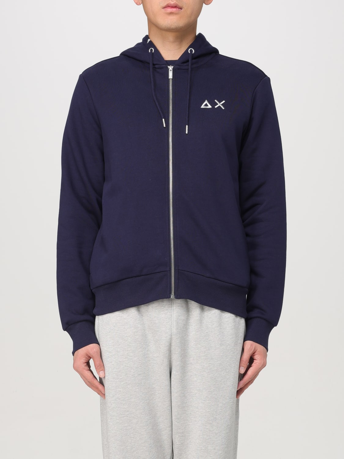 SUN68 SWEATSHIRT: Sweater men SUN68, Blue - Img 1