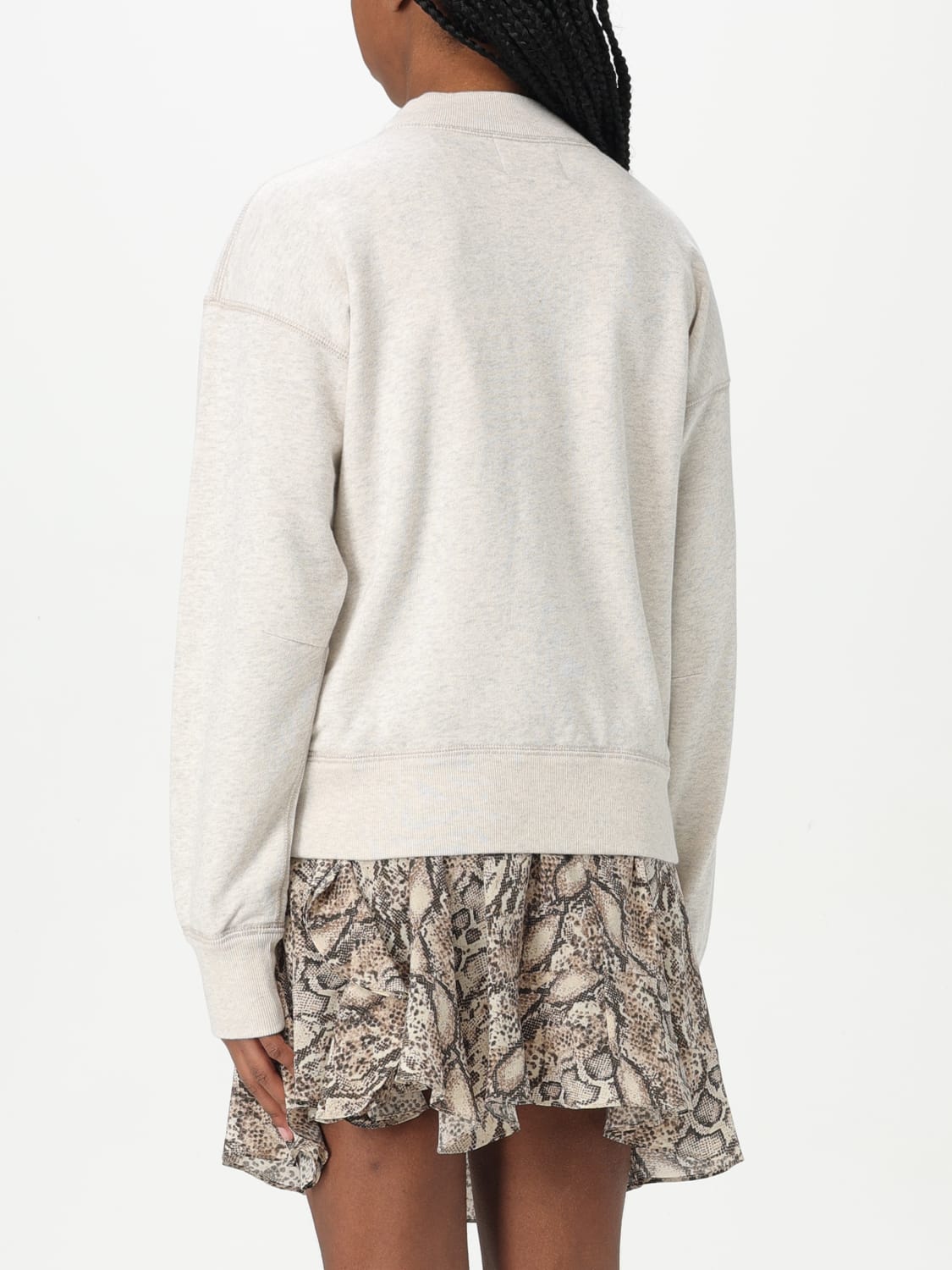 ISABEL MARANT ETOILE SWEATSHIRT: Sweatshirt damen Isabel Marant Etoile, Beige - Img 2