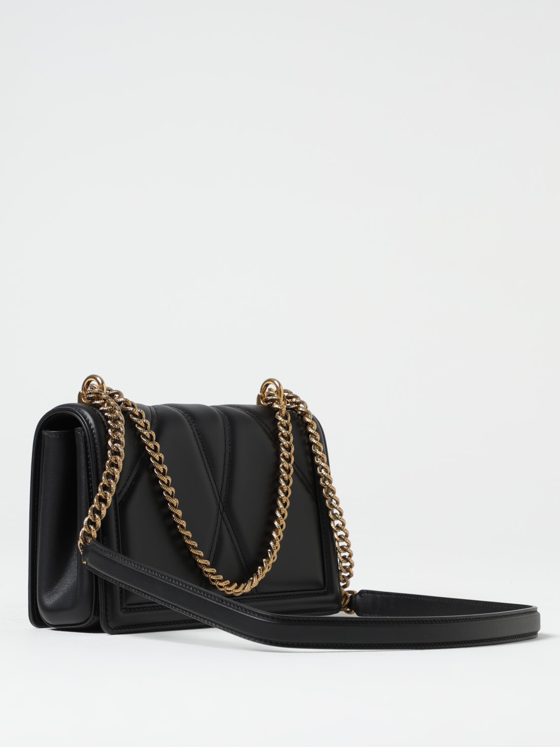 DOLCE & GABBANA: Shoulder bag woman - Black | Dolce