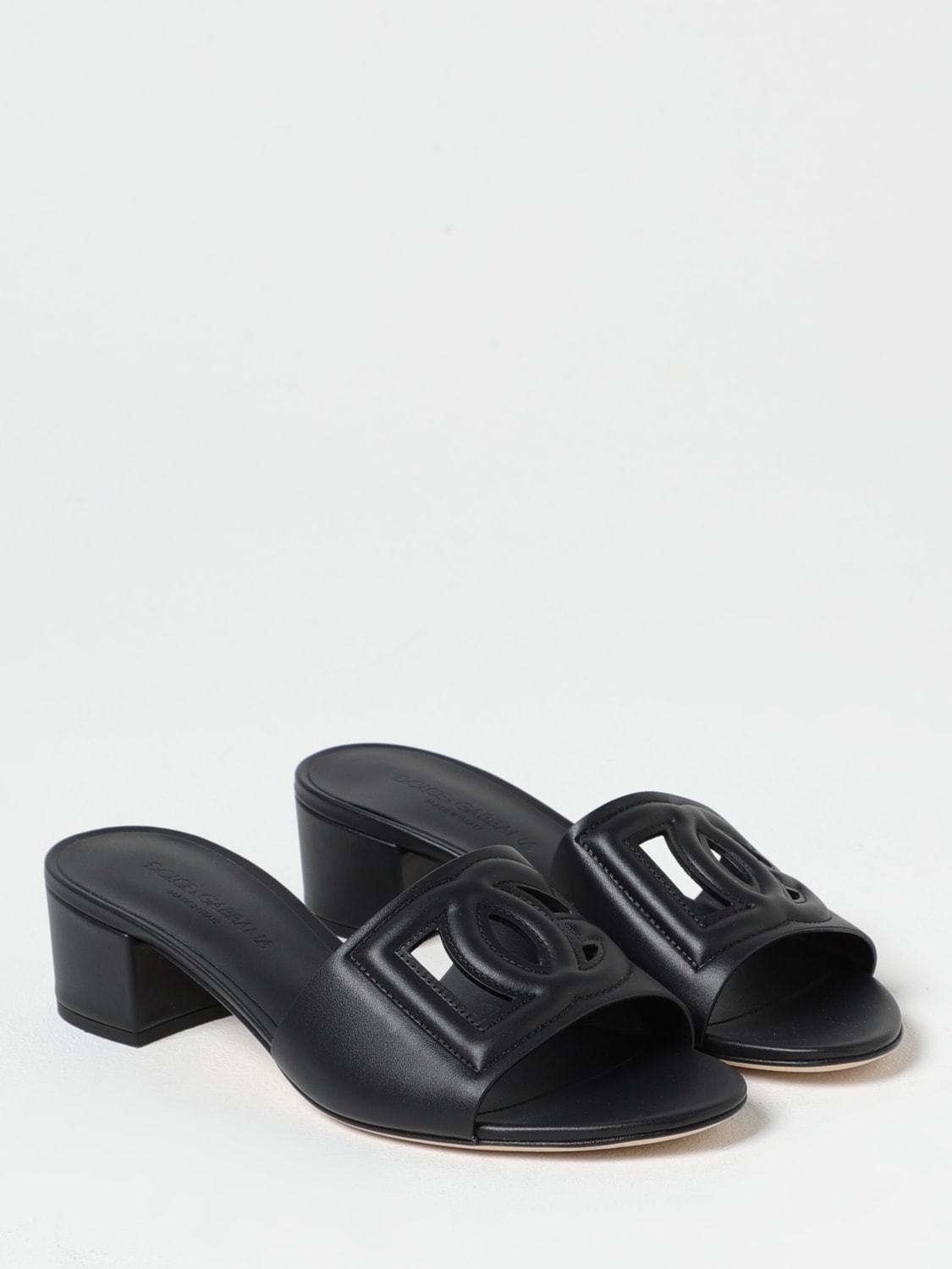 シューズ・サンダルその他 DOLCE & GABBANA Woman Flat sandals Black CR1755AY329 80999 DOLCE & GABBANA: Flat sandals woman - Black | Dolce