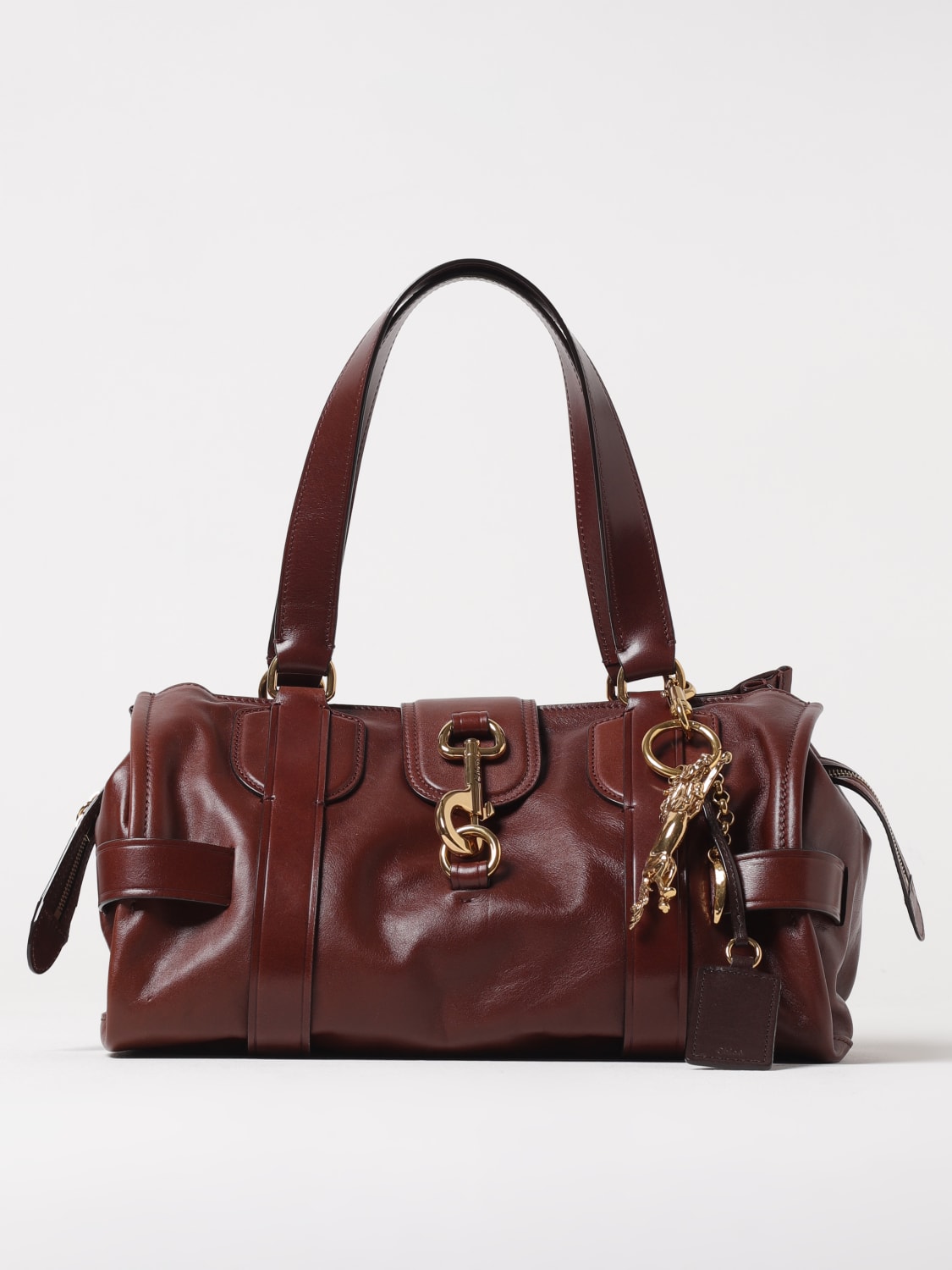 ショルダーバッグ・ポシェット CHLOE Woman Shoulder bag Brown CHC25SS741O49 25A CHLOÉ: Handbag woman - Brown | Chloé shoulder bag