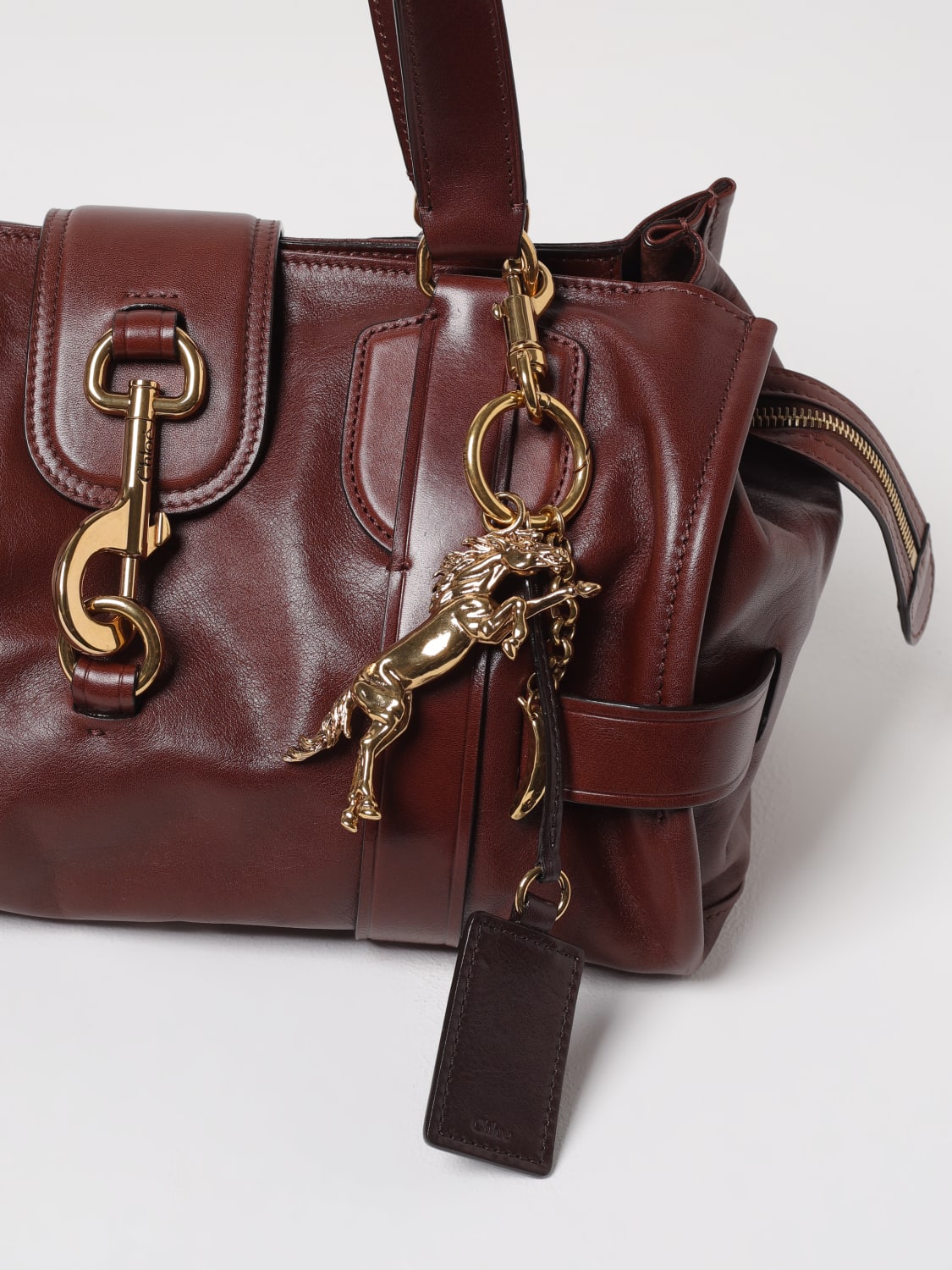 ショルダーバッグ・ポシェット CHLOE Woman Shoulder bag Brown CHC25SS741O49 25A CHLOÉ: Handbag woman - Brown | Chloé shoulder bag