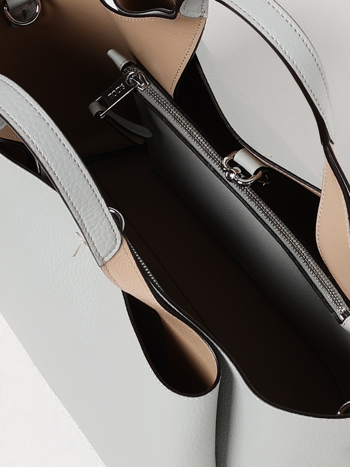 TOD'S SAC CABAS: Sac porté main femme Tod's, Marron - Img 5