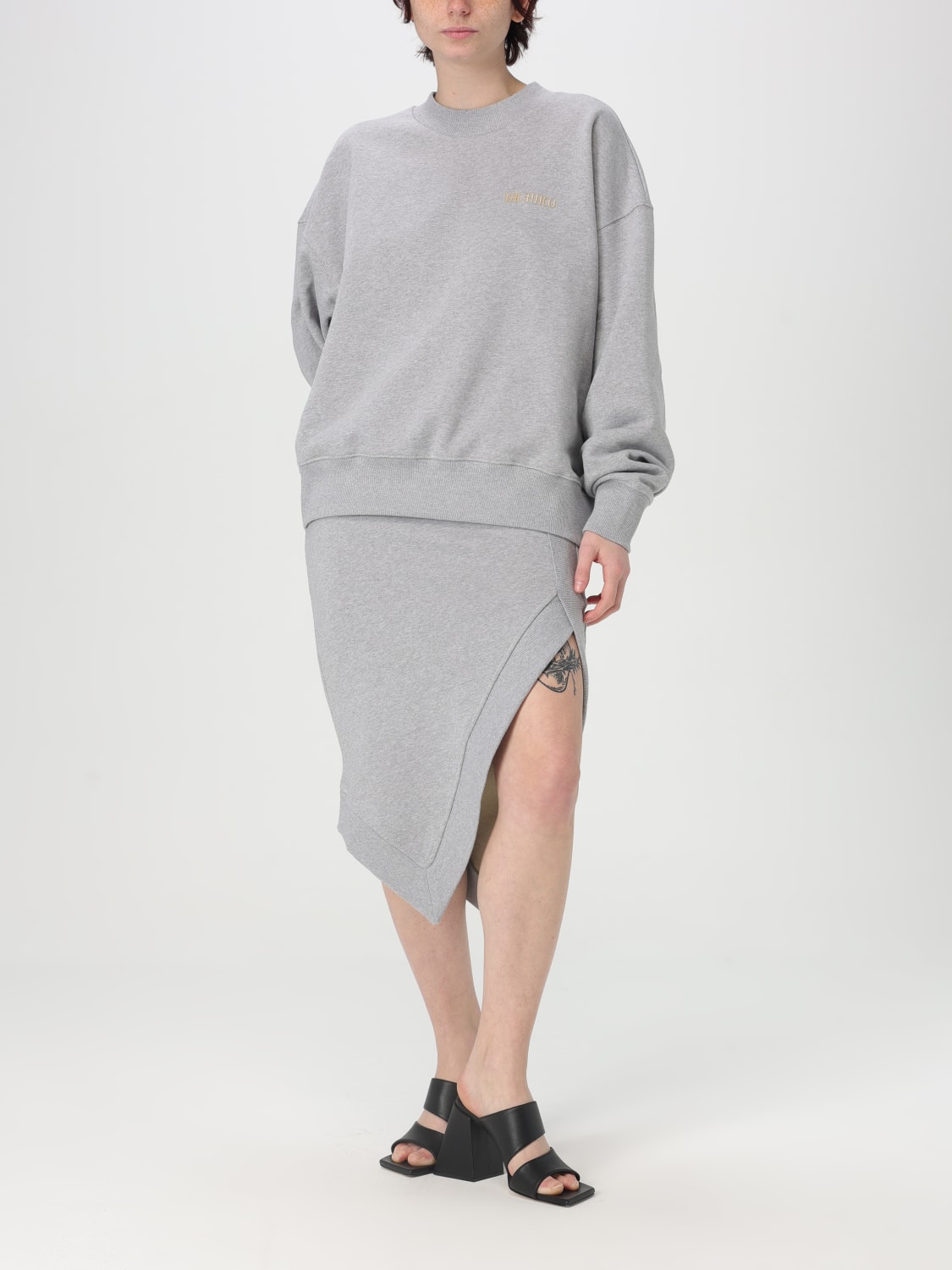 スカート THE ATTICO Women Skirts 250WCS00143JJF007AA877 Grey THE ATTICO: Skirt woman - Grey | The Attico skirt