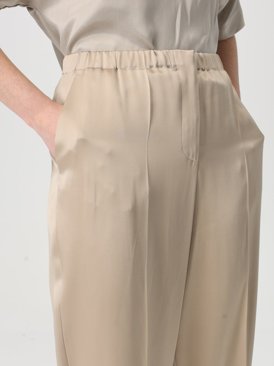 パンツ GIORGIO ARMANI Woman Pants Beige GW000643TE10101 U8048 giorgio-armani.jpg
