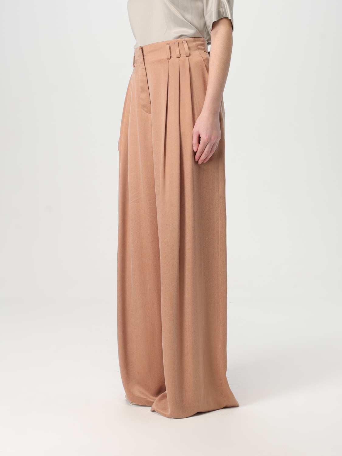 パンツ GIORGIO ARMANI Woman Pants Pink GW000646TE13750 U6090 GIORGIO ARMANI: Pants woman - Pink | Giorgio Armani pants