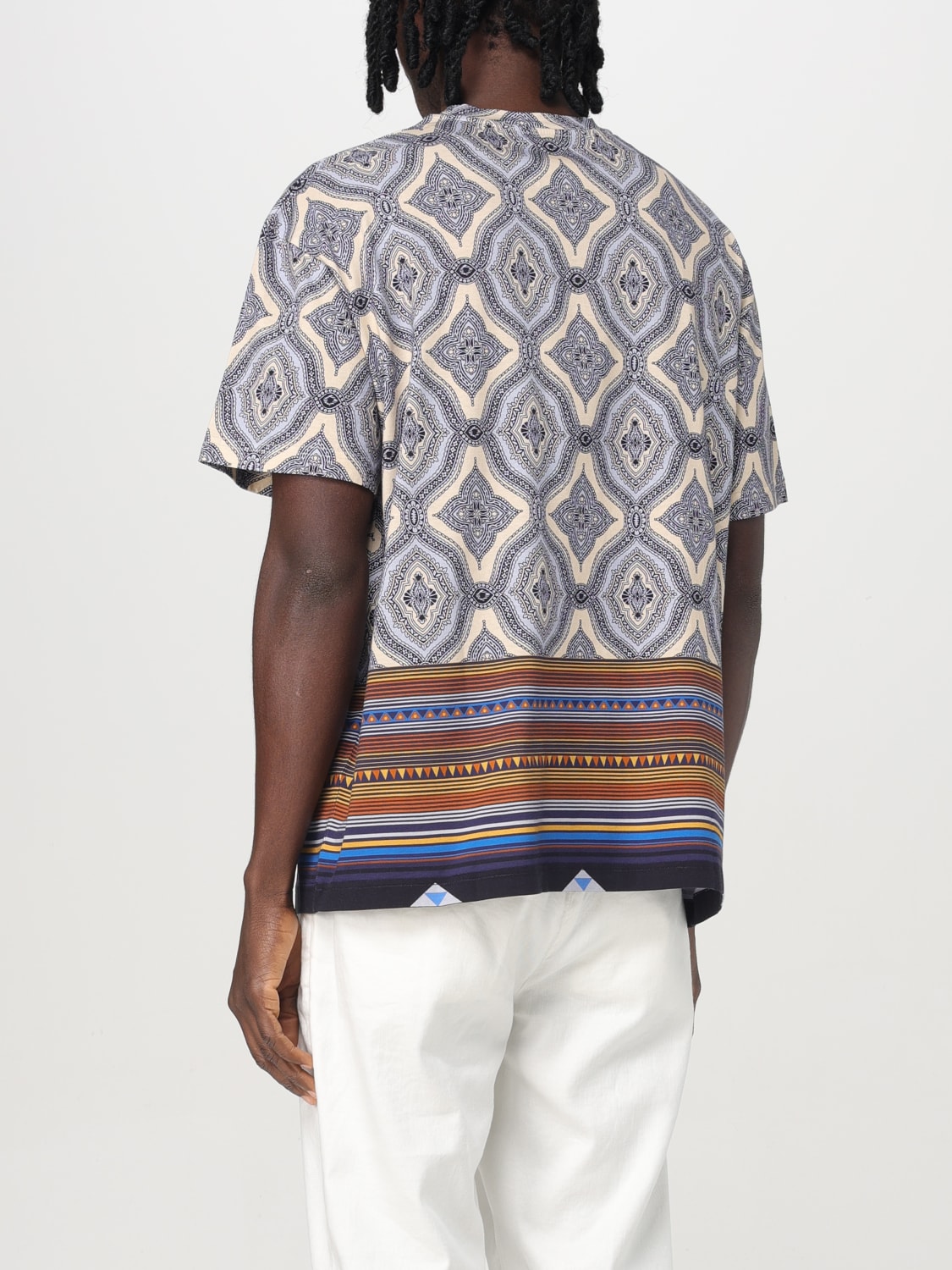 ETRO: T-shirt men - White | Etro t-shirt MRMA0022AJ272