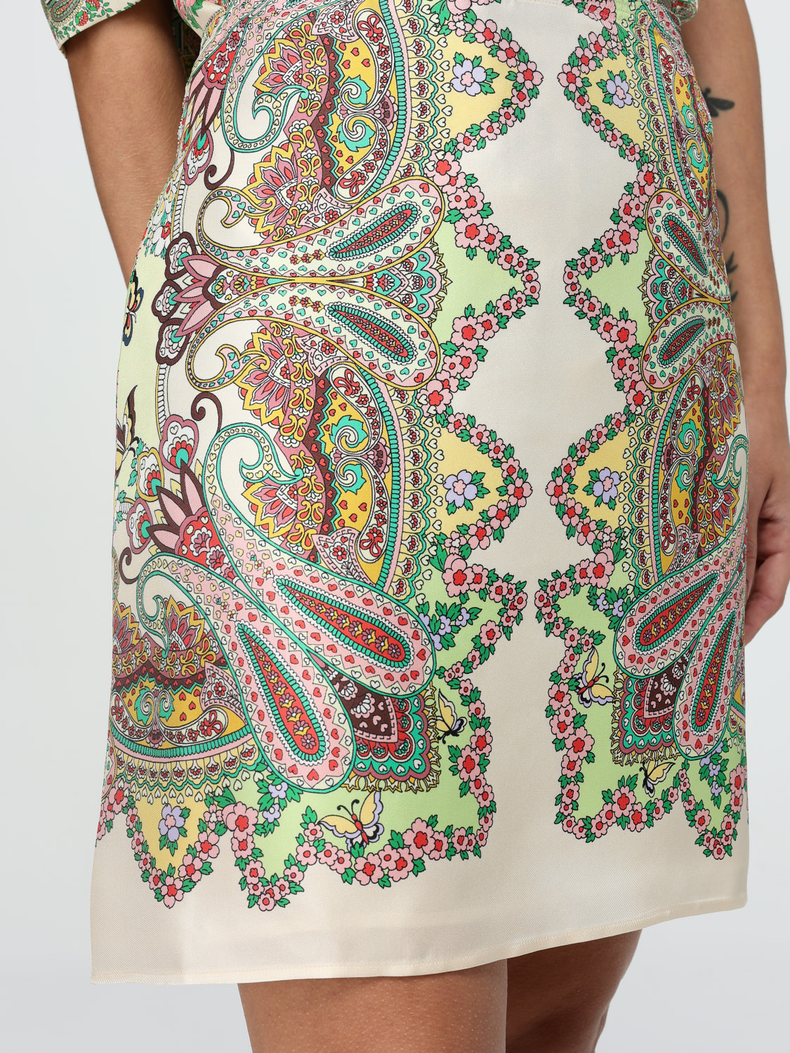 スカート ETRO Woman Skirt White WRFA0098AK766 X0806 ETRO: Skirt woman - White | Etro skirt WRFA0098AK766 online