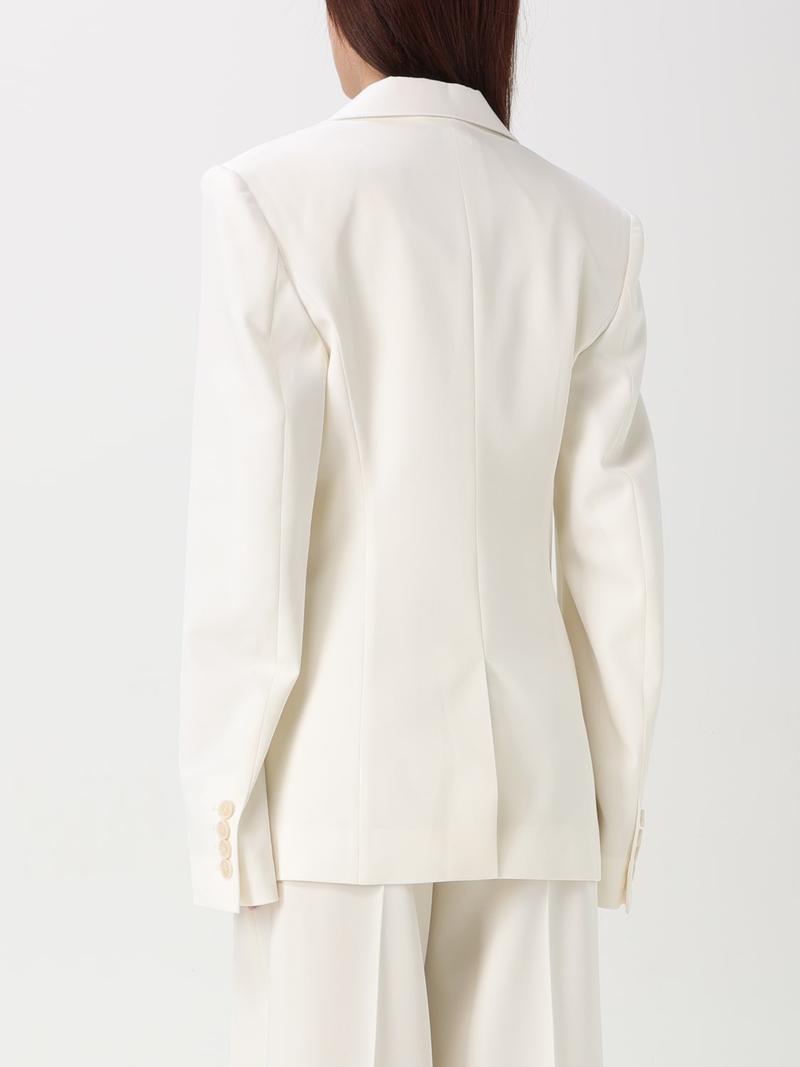 STELLA MCCARTNEY BLAZER: Stella McCartney single-breasted wool blazer, Beige - Img 3