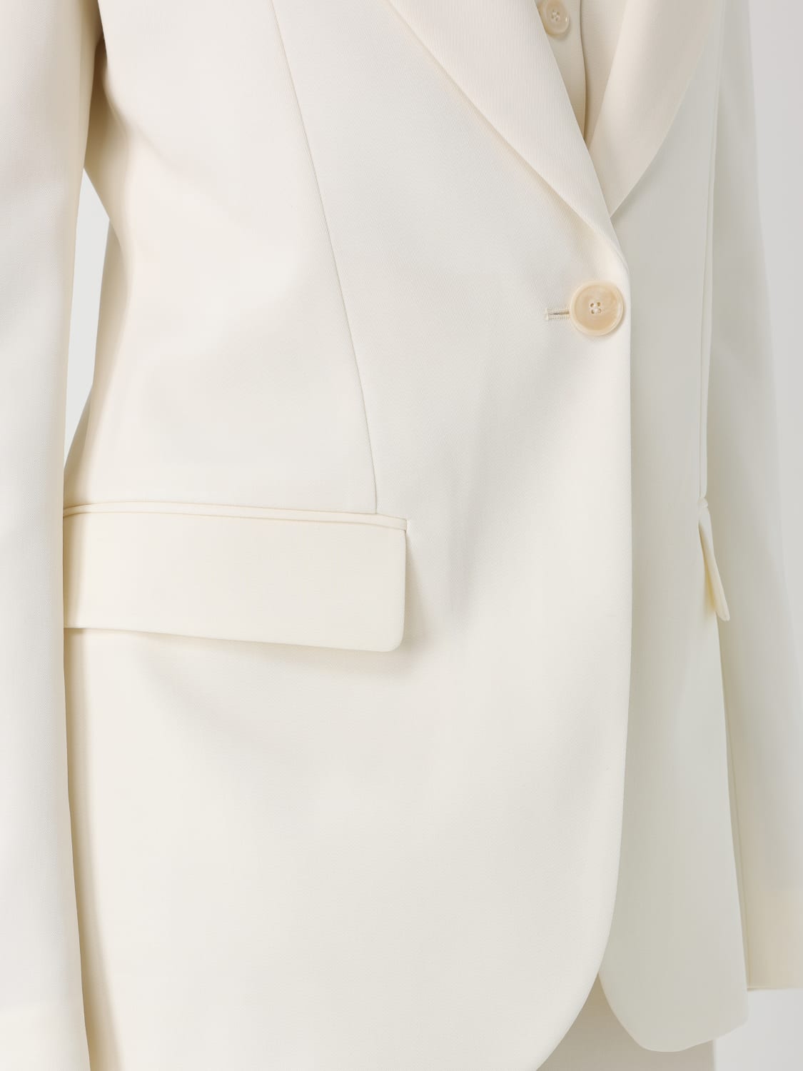 STELLA MCCARTNEY BLAZER: Stella McCartney single-breasted wool blazer, Beige - Img 5