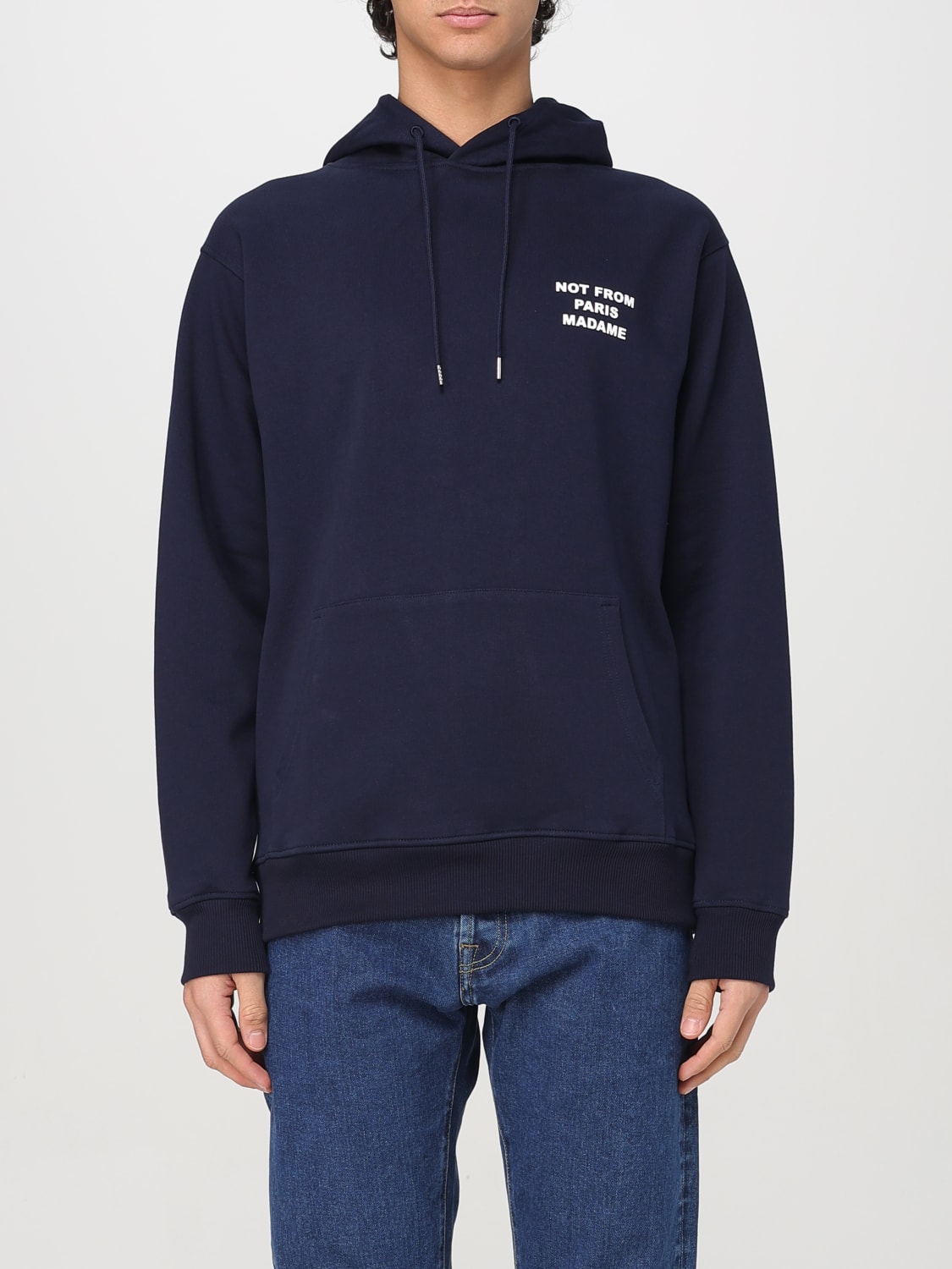 DRÔLE DE MONSIEUR SWEATSHIRT: Sweatshirt men Drole De Monsieur, Blue - Img 1