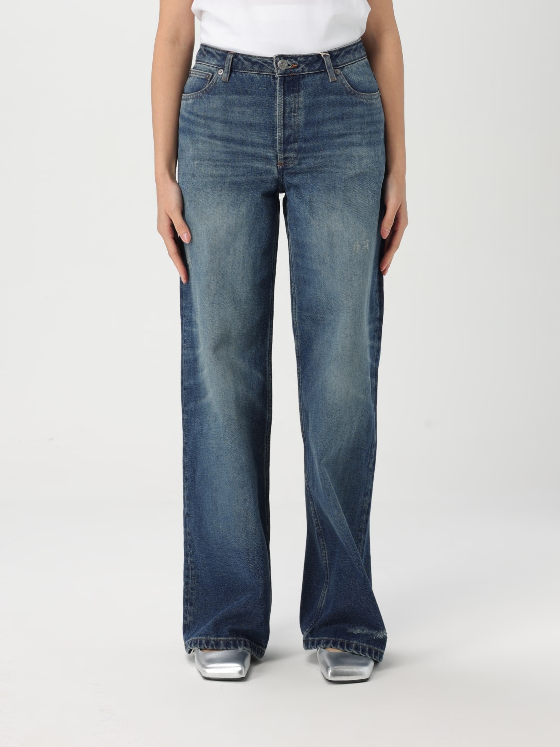 デニム・ジーパン A.P.C. Woman Jeans Denim COHFCF09181 IAL A.P.C.: Jeans woman - Denim | A.P.C. jeans COHFCF09181