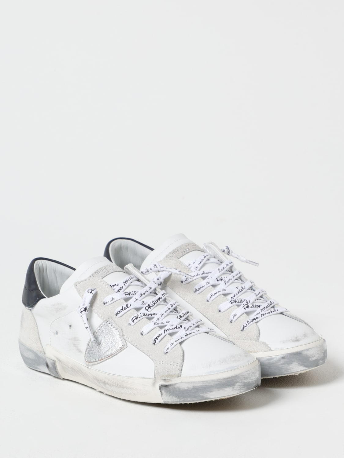 PHILIPPE MODEL СПОРТИВНАЯ ОБУВЬ: Спортивная обувь Мужское Philippe Model, Белый - Img 2
