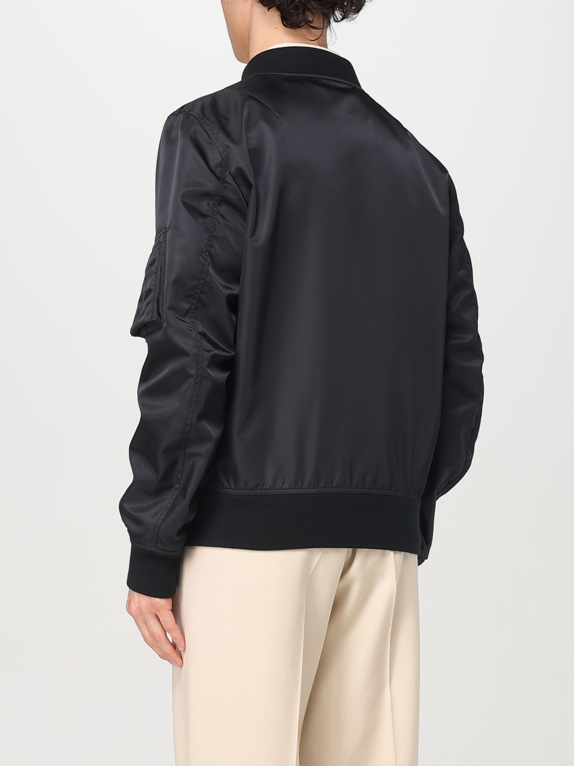アウターその他 VALENTINO Men Jacket Black 6V3CI1725CM 0NO VALENTINO: Jacket men - Black | Valentino jacket 6V3CI1725CM
