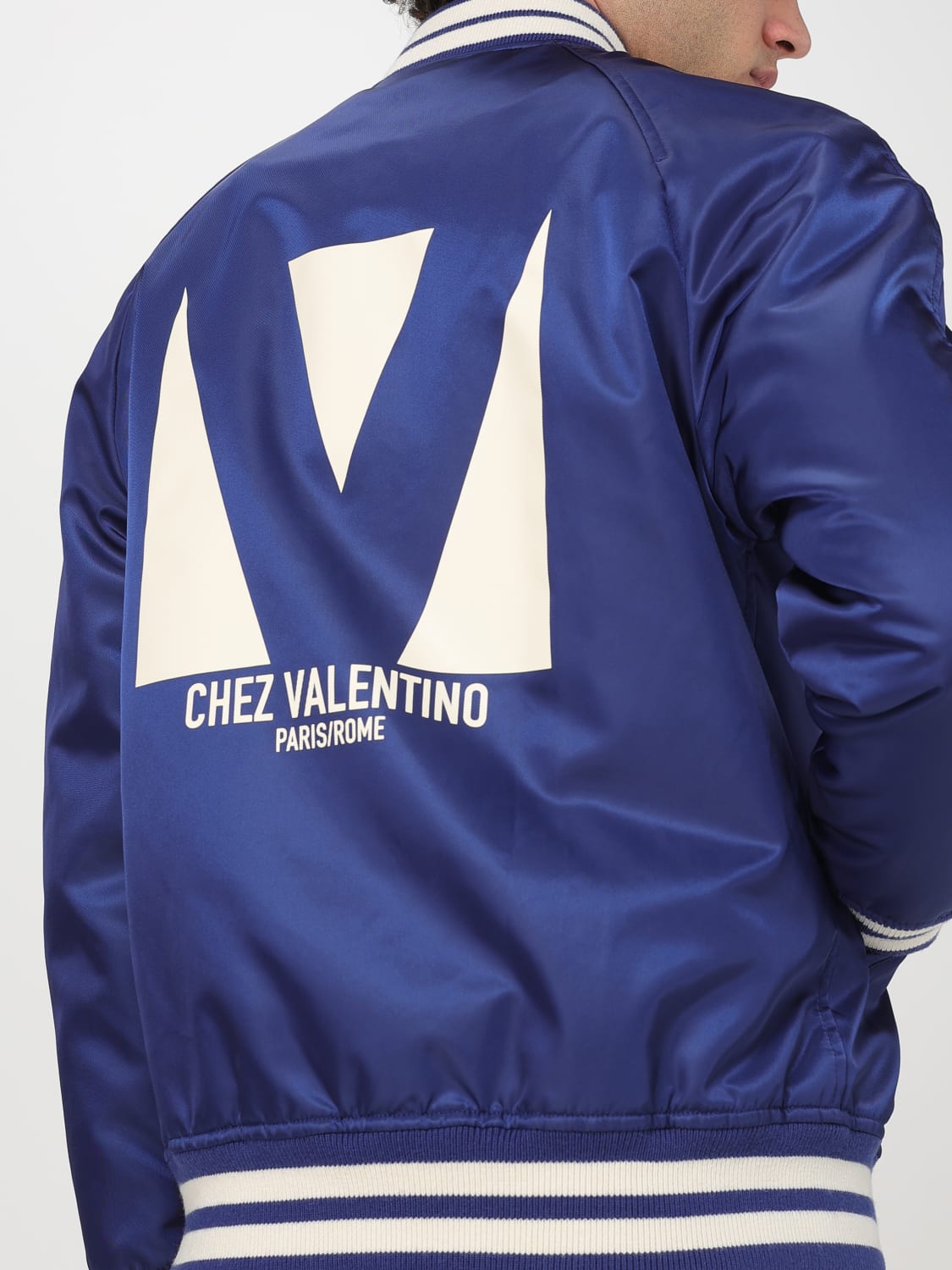 Valentino ジャケット VALENTINO: Jacket men - Blue | Valentino jacket 6V3CIM225CM