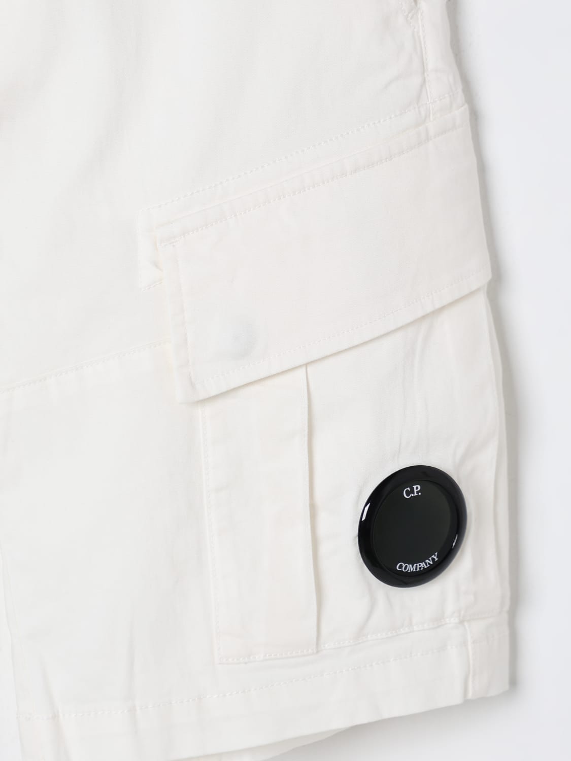 C.P. COMPANY SHORTS: Pants kids C.P. Company, White - Img 3