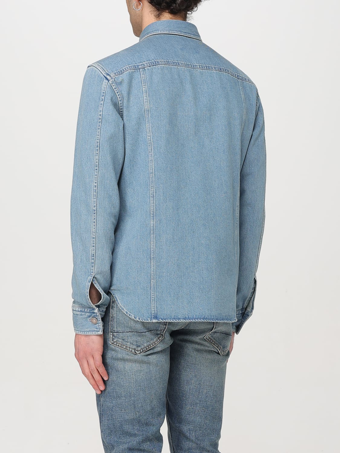 TOM FORD シャツ: シャツ メンズ Tom Ford, ブルー - Img 3