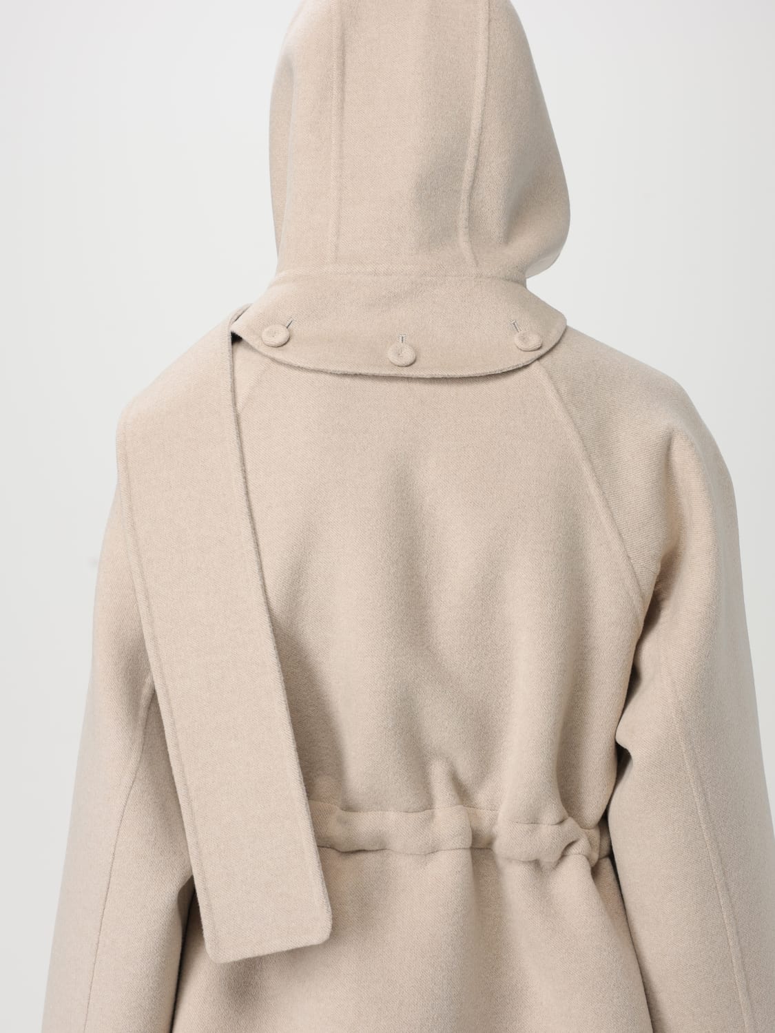 FENDI JACKET: Coat woman Fendi, Beige - Img 5