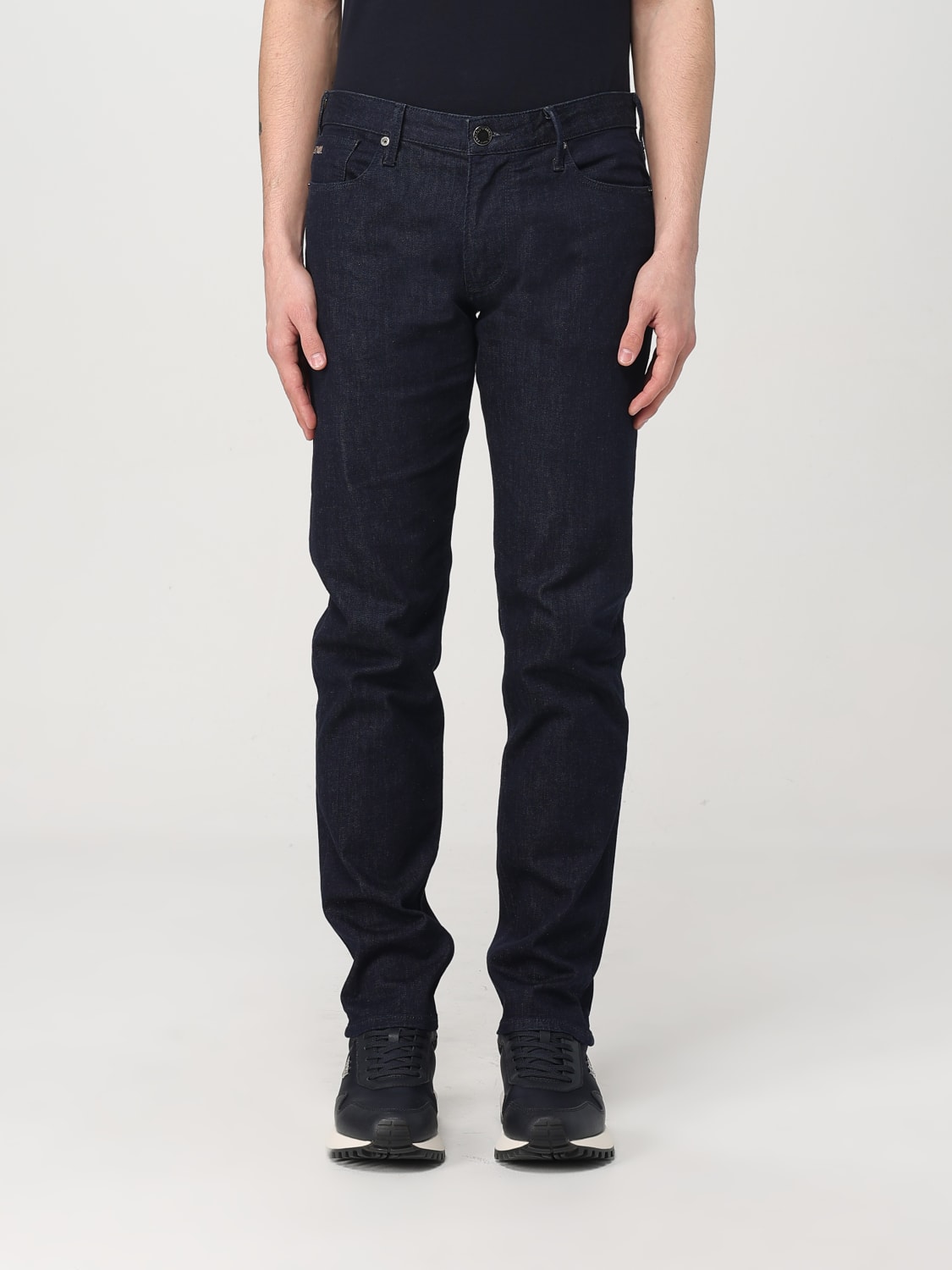 EMPORIO ARMANI JEANS: Jeans Emporio Armani in denim , Denim - Img 1