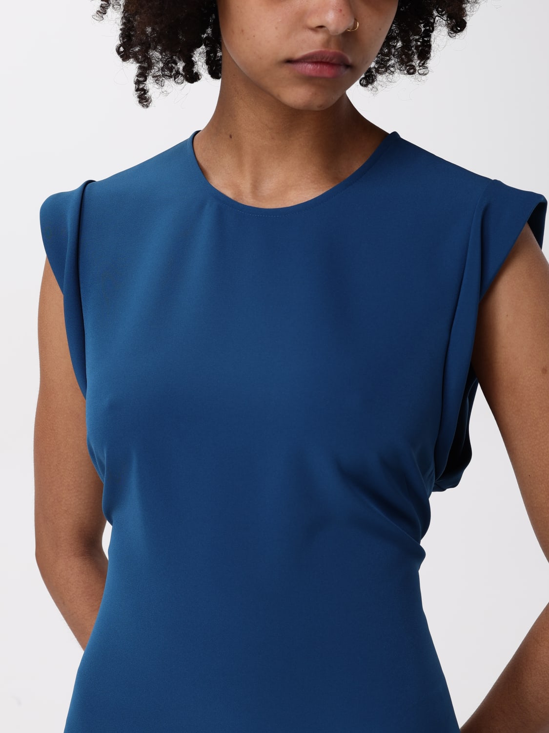 MOSCHINO JEANS: Dress woman - Teal | Moschino Jeans dress